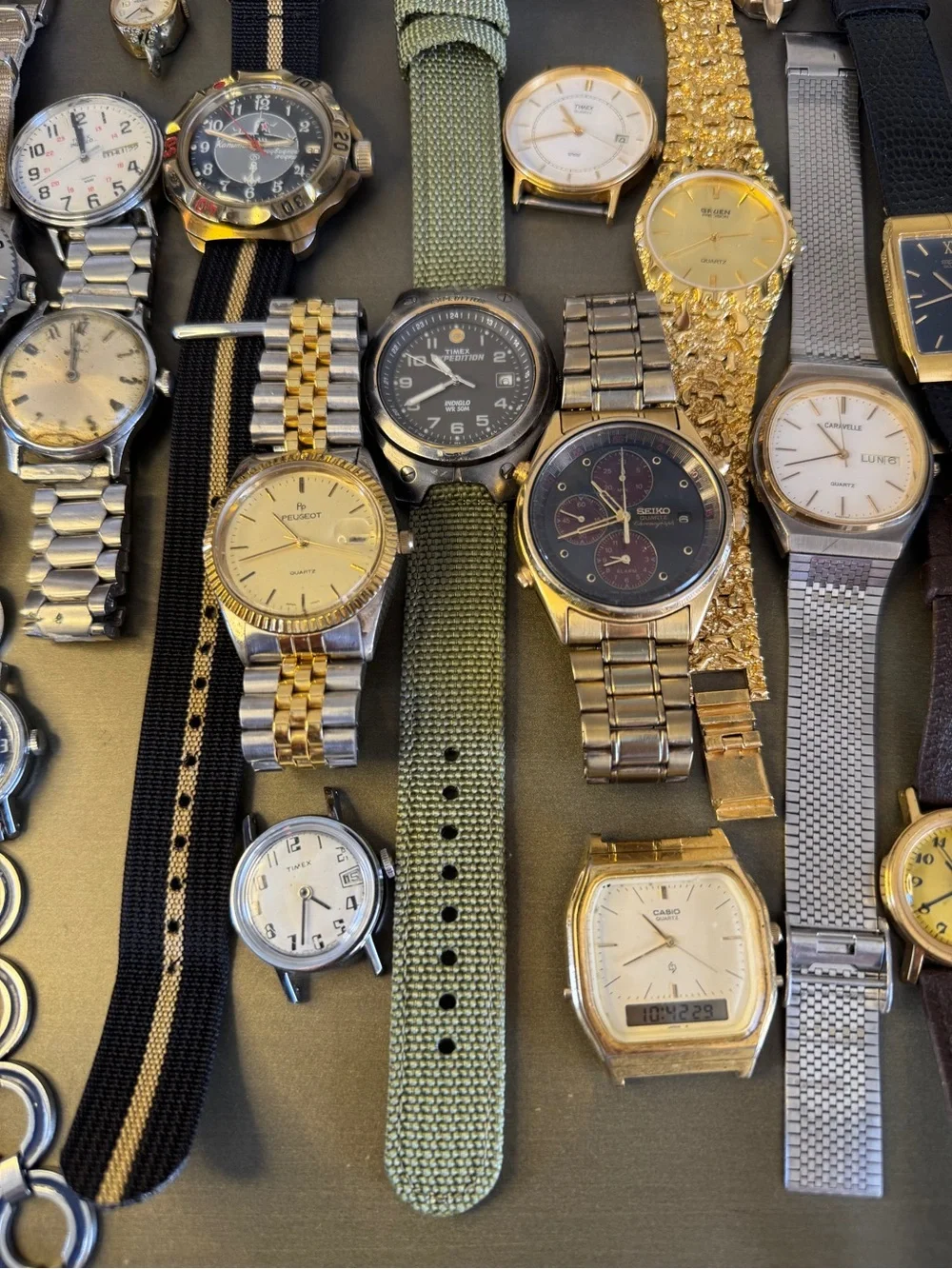 Seiko Caravelle Citizen Timex Vostok Casio Gruen Vintage Quartz Mech Most Work!!
